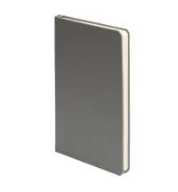 Ежедневник недатированный SIMPLY FIRM, А5,  серый, кремовый блок, в линейку