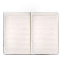 Ежедневник недатированный SIMPLY FIRM, А5,  синий, кремовый блок, в линейку