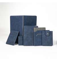 Ежедневник недатированный Muse, темно-синий, А5, с декоративной полосой синий ройал, блок в линейку