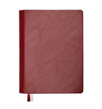 Ежедневник недатированный MAVE, бордовый, А5, блок в линейку