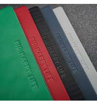 Ежедневник недатированный MAVE, бордовый, А5, блок в линейку