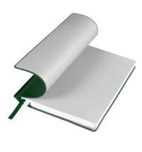 Ежедневник недатированный MAVE, зеленый, формат А5, блок в линейку