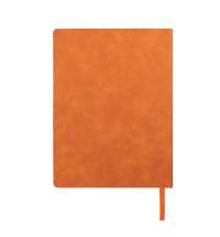 Ежедневник недатированный Solas, формат А5, с магнитом, оранжевый, кремовый блок в линейку