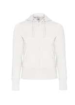 Толстовка женская Hooded Full Zip белая