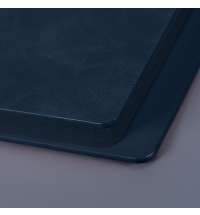 Ежедневник недатированный Solas, формат А5, с магнитом темно-синий, кремовый блок  в линейку