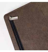 Ежедневник недатированный Coach, B5, коричневый, кремовый блок, подарочная коробка