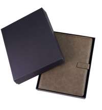 Ежедневник недатированный Coach, B5, коричневый, кремовый блок, подарочная коробка