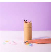 Цветные карандаши мини FLORA ,12 цветов