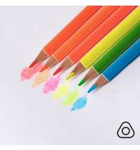 Цветные карандаши NEON, 6 цветов