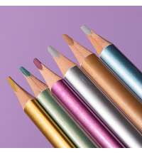 Цветные карандаши METALLIC, 6 цветов