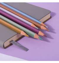 Цветные карандаши METALLIC, 6 цветов