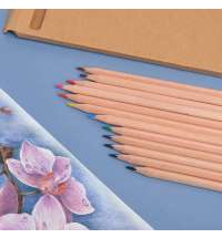 Цветные карандаши KINDERLINE middle,12 цветов