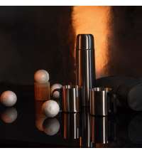 Термос, 2 кружки в чехле: 26х16х10 см; термос 500 мл; кружки 220 мл; металл, нейлон