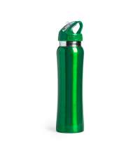 Бутылка для воды SMALY с трубочкой, нержавеющая сталь