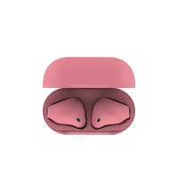 Наушники беспроводные с зарядным боксом TWS AIR SOFT, цвет розовый