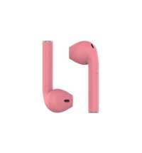 Наушники беспроводные с зарядным боксом TWS AIR SOFT, цвет розовый