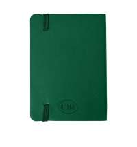 Блокнот SHADY JUNIOR с элементами планирования,  А6, зеленый, кремовый блок в клетку