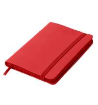 Блокнот SHADY JUNIOR с элементами планирования,  А6, красный, кремовый блок в клетку