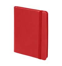 Блокнот SHADY JUNIOR с элементами планирования,  А6, красный, кремовый блок в клетку