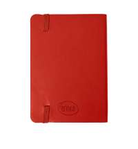 Блокнот SHADY JUNIOR с элементами планирования,  А6, красный, кремовый блок в клетку