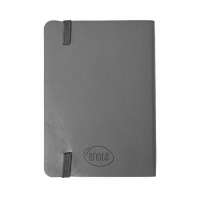 Блокнот SHADY JUNIOR с элементами планирования,  А6, серый, кремовый блок в клетку