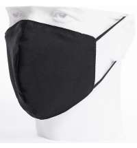 Бесклапанная фильтрующая маска RESPIRATOR 800 HYDROP черная без логотипа в фирменном пакете