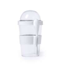 Контейнер для еды YOPLAT с ложкой, пластик