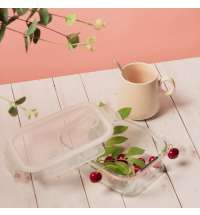 Ланч-бокс TUBER, боросиликатное стекло