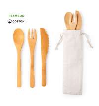 Набор PLUSIN: ложка, вилка, нож в чехле