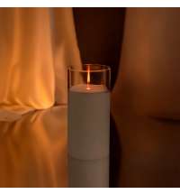 Увлажнитель-ароматизатор CANDLE ультразвуковой, белый