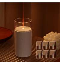 Увлажнитель-ароматизатор CANDLE ультразвуковой, белый