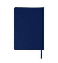 Ежедневник недатированный Anderson, А5,  темно-синий, белый блок, в линейку