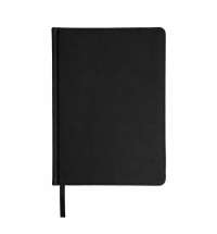 Ежедневник недатированный Anderson, А5,  черный, белый блок