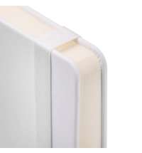 Ежедневник недатированный HAMILTON, A5, белый, кремовый блок