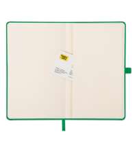 Ежедневник недатированный HAMILTON, A5, ярко-зеленый, кремовый блок