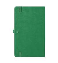 Ежедневник недатированный HAMILTON, A5, ярко-зеленый, кремовый блок