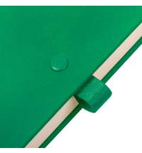 Ежедневник недатированный HAMILTON, A5, ярко-зеленый, кремовый блок