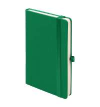 Ежедневник недатированный HAMILTON, A5, ярко-зеленый, кремовый блок