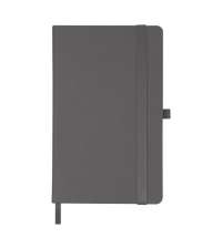 Ежедневник недатированный HAMILTON, A5, темно-серый, кремовый блок