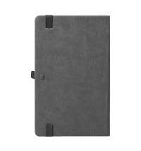 Ежедневник недатированный HAMILTON, A5, темно-серый, кремовый блок