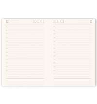 Ежедневник недатированный HAMILTON, A5, темно-синий, кремовый блок