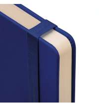 Ежедневник недатированный HAMILTON, A5, темно-синий, кремовый блок