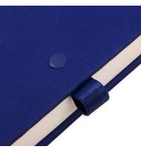 Ежедневник недатированный HAMILTON, A5, темно-синий, кремовый блок