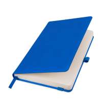 Ежедневник недатированный HAMILTON, A5, ярко-синий, кремовый блок