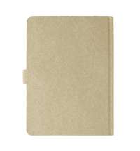 Блокнот MEMO, размер 130*170 мм, бежевый, блок в клетку