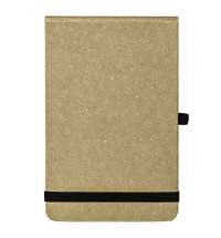 Блокнот MEMO, размер 90х140 мм,бежевый, блок в клетку