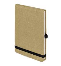 Блокнот MEMO, размер 90х140 мм,бежевый, блок в клетку