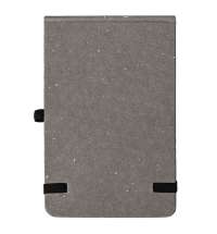 Блокнот MEMO, размер 90х140 мм, серый, блок в клетку