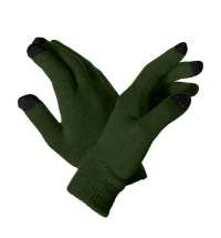 Перчатки сенсорные REACH, зеленый,100% акрил