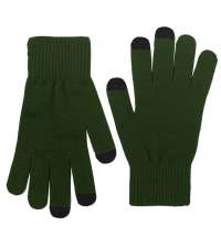 Перчатки сенсорные REACH, зеленый,100% акрил